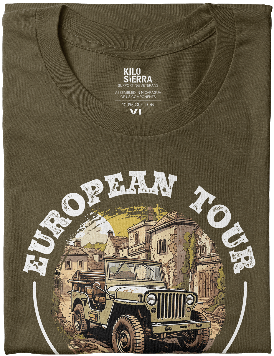 European Tour: 4 Wheels - Kilo Sierra Tees